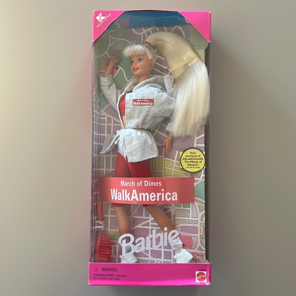 March Of Dimes Walk America Barbie - Picture 1 of 5